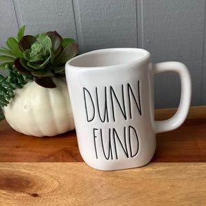 Rae Dunn Mug DUNN FUND Brand New